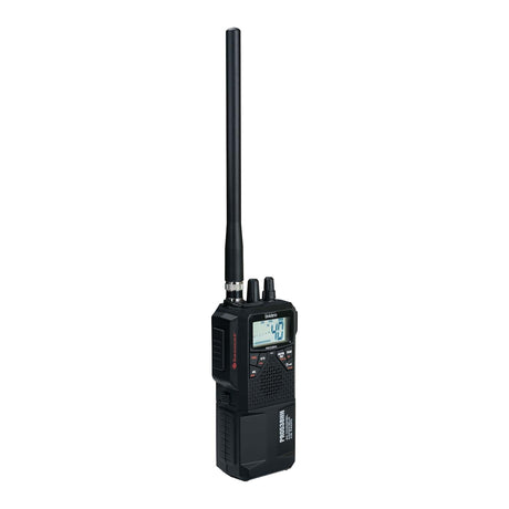 Uniden Pro Series 40-Channel Weatherband Handheld CB Radio with Whip Antenna, Black, PRO538HHFM