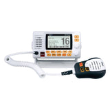 Uniden VHF Marine Radio with GPS and Bluetooth, Fixed Mount, UM725GBT, White