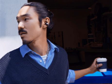 Bose Ultra Open-Ear True Wireless Bluetooth Open Earbuds, Black - Certified Refurbished