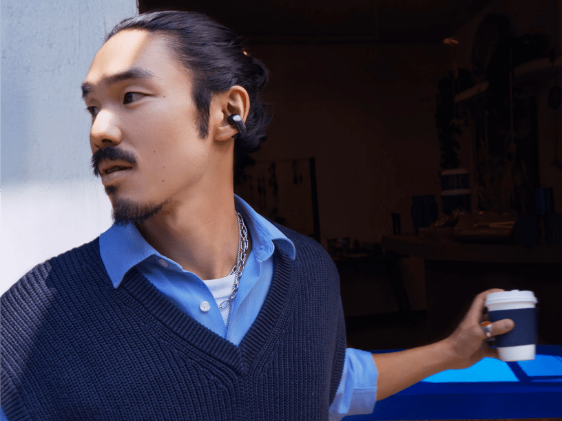 Bose Ultra Open-Ear True Wireless Bluetooth Open Earbuds, Black - Certified Refurbished