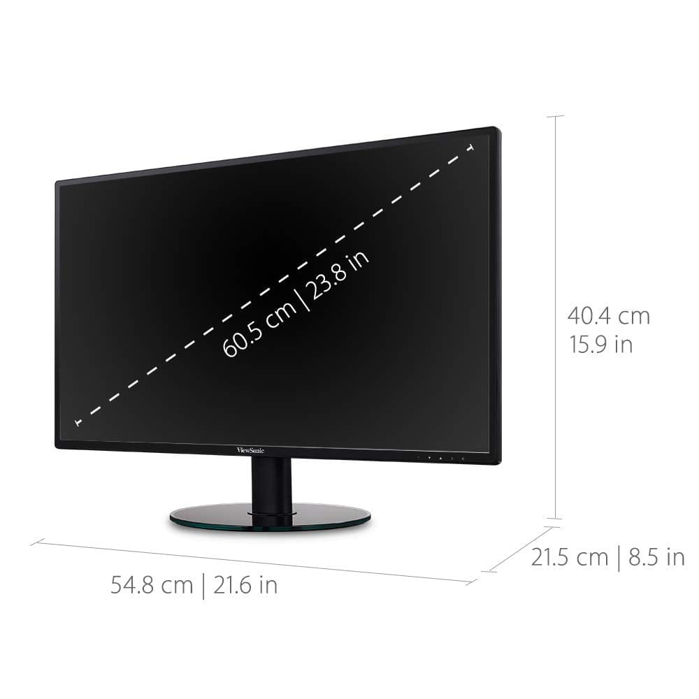 ViewSonic 24" Frameless LED Monitor - Certified Refurbished