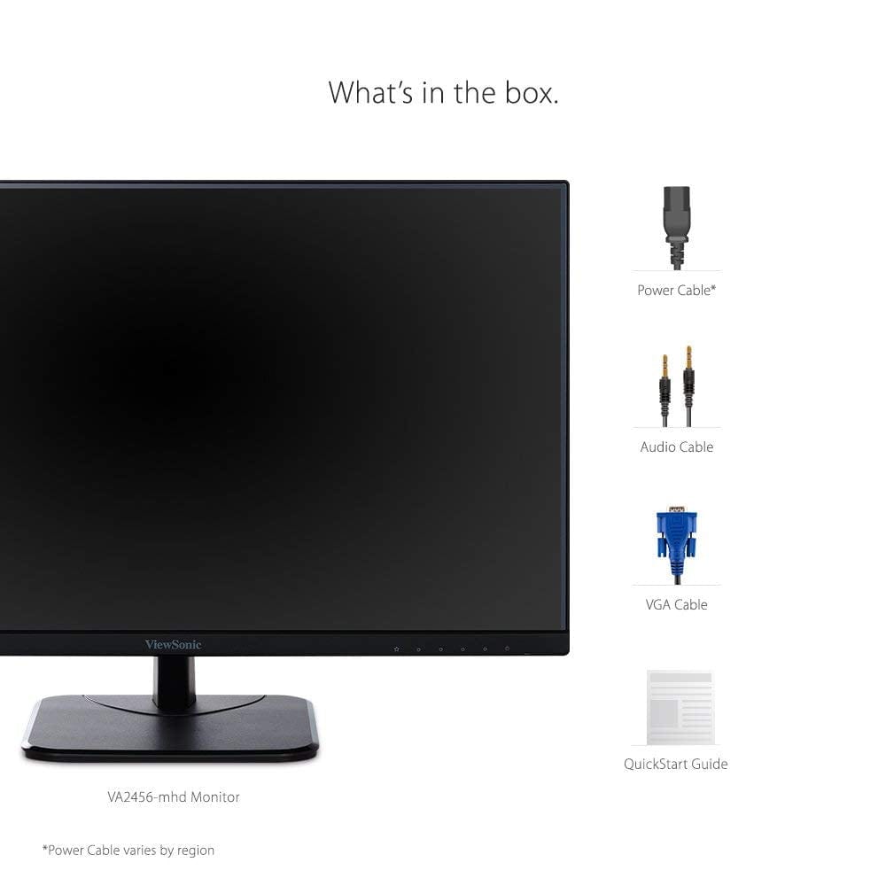 ViewSonic 24" Reduced Bezel IPS Monitor - C Grade Refurbished