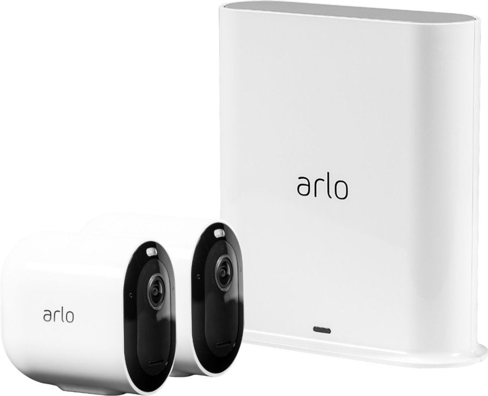 Arlo VMS4240P-100NAS Pro 3 2K HDR Wire-Free Security System White