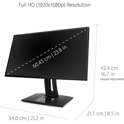 ViewSonic 24" 16:9 IPS Monitor - Certified Refurbished