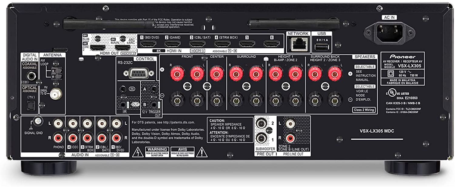 Pioneer Elite 9.2 Channel Network AV Receiver