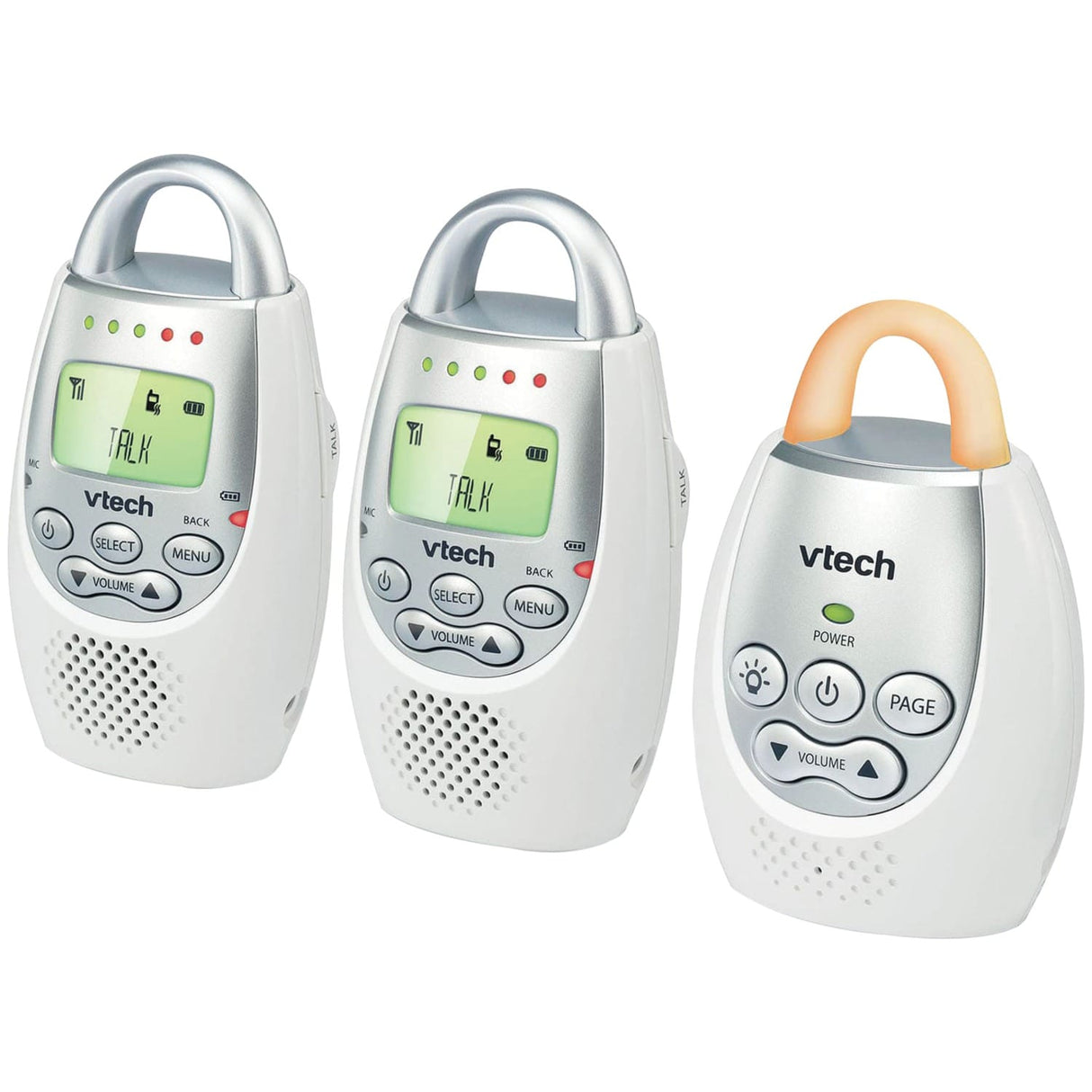 VTech Safe&Sound Digital Audio Baby Monitor with 2 Parent Units