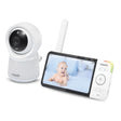 VTech RM5754HD Smart Wi-Fi 1080p Video Baby Monitor System with 5-In. Display, Night-Light, and Remote Access, White
