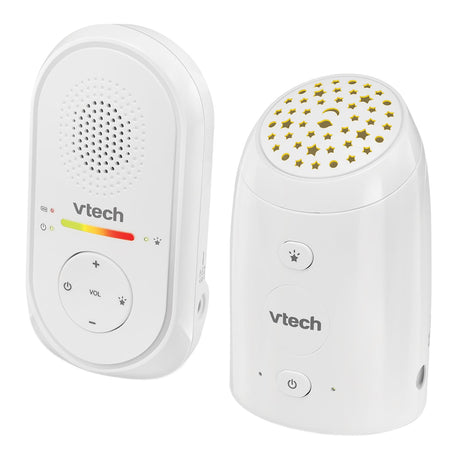 VTech DECT 6.0 Digital Audio Baby Monitor with Glow-on-Ceiling Night-Light, 1 Parent Unit, 5-Level Sound Indicator, up to 1000-Ft. Range