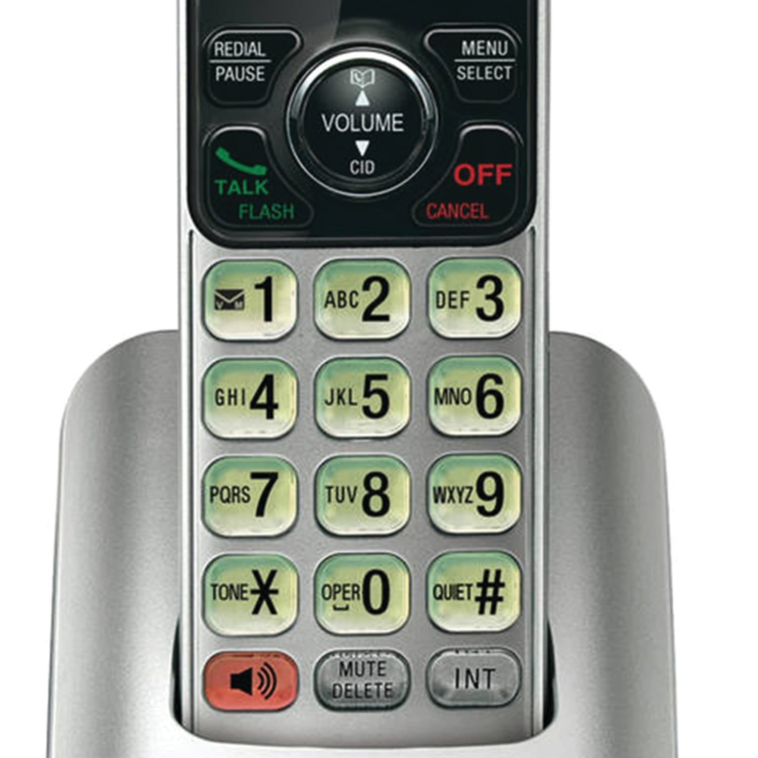 VTech 2-Handset DECT 6.0 Expandable Cordless Phone System for Landline, Speakerphone, Caller ID/Call Waiting, and Backlit Keypad/Display