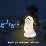 VTech 2.8-In. Digital Video Baby Monitor with Night-Light, White, VM3258