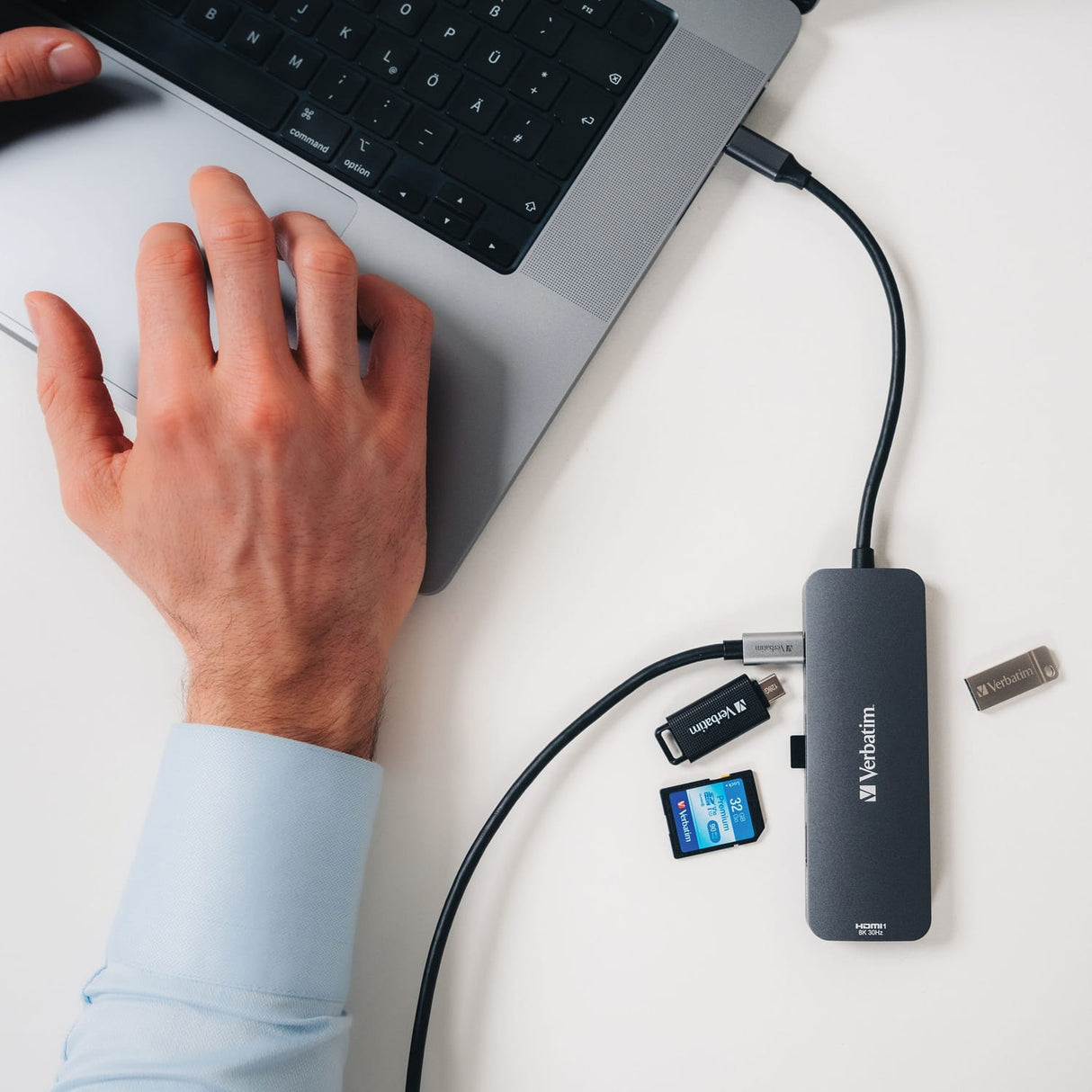 Verbatim USB-C Pro 8-Port Hub