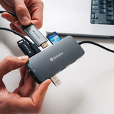 Verbatim USB-C Pro 9-Port Hub