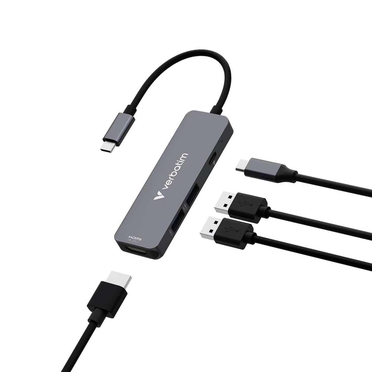 Verbatim USB-C Essentials 4-Port Hub, 32155