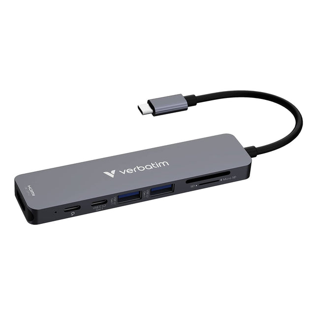 Verbatim USB-C Essentials 7-Port Hub, 32158