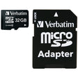 Verbatim Class 10 microSDHC Card with Adapter, 32 GB