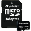 Verbatim 128 GB Premium microSDXC Card with Adapter