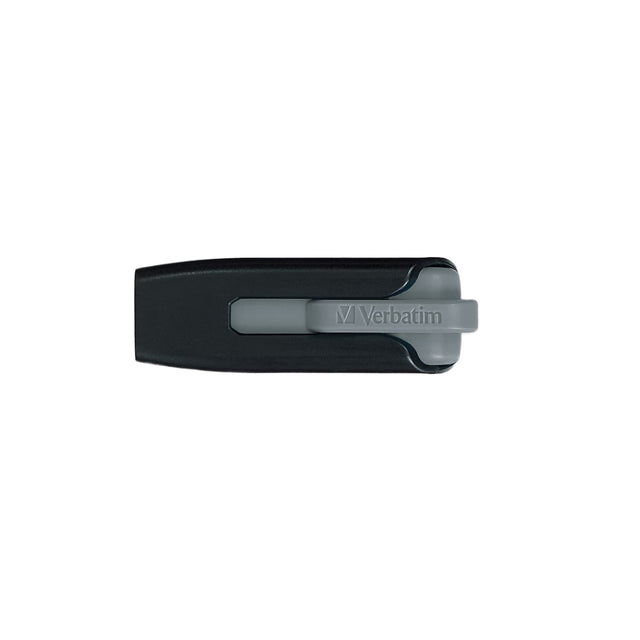 Verbatim 128-GB Store ‘n’ Go V3 USB 3.2 Gen 1 Flash Drive, Gray