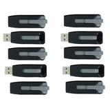 Verbatim 32-GB Store ‘n’ Go V3 USB 3.2 Gen 1 Flash Drives, Business Bulk 10 Count, Gray
