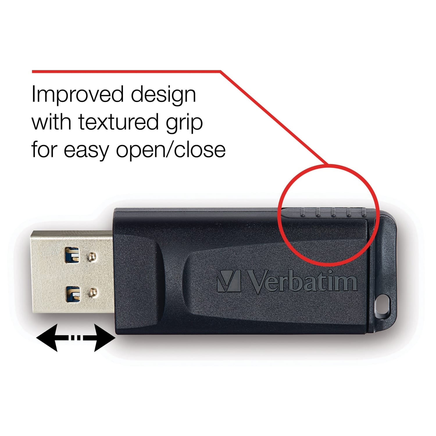 Verbatim Store ‘n’ Go USB-A Flash Drives, Business Bulk 10 Count, Black, 64 GB