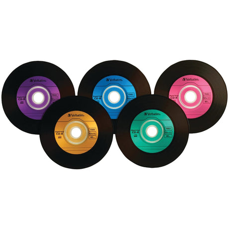 Verbatim 700 MB 80-Minute Digital Vinyl CD-Rs, 50 Pack