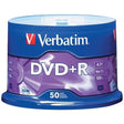 Verbatim AZO 4.7-GB 16x DVD+R Discs on 50-Count Spindle, 95037