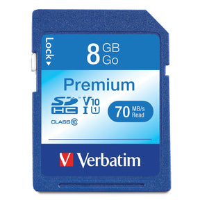 Verbatim Class 10 SDHC Card, 8 GB