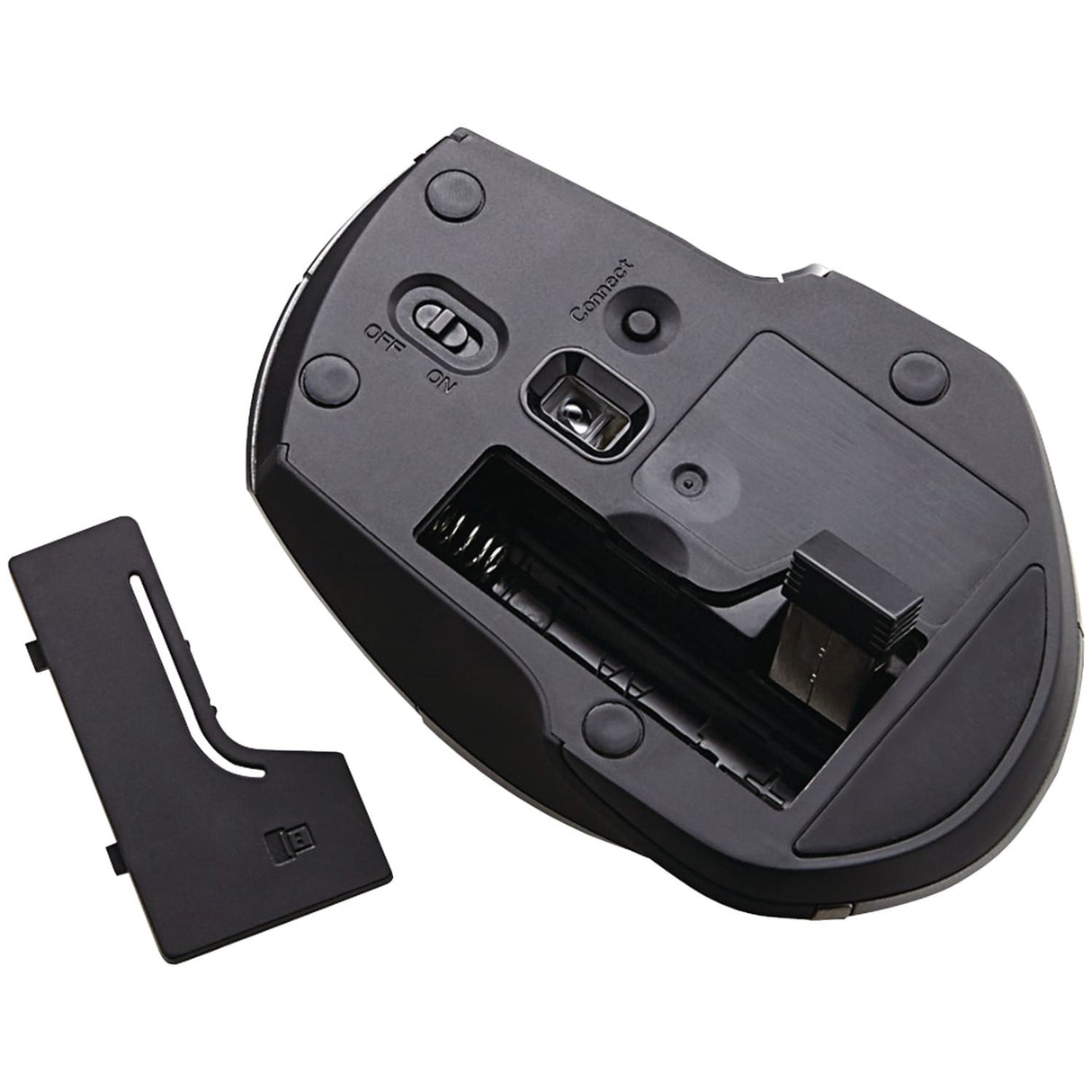 Verbatim Cordless Blue-LED Deluxe Notebook Mouse, Ergonomic, 6 Buttons, 2.4 GHz, Graphite