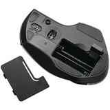 Verbatim Cordless Deluxe Blue-LED Computer Mouse, Ergonomic, 8 Buttons, 2.4 GHz, Graphite
