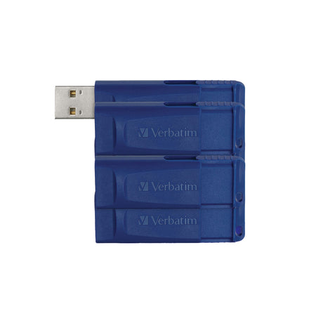 Verbatim 8-GB USB Flash Drive, 5 Count, Blue