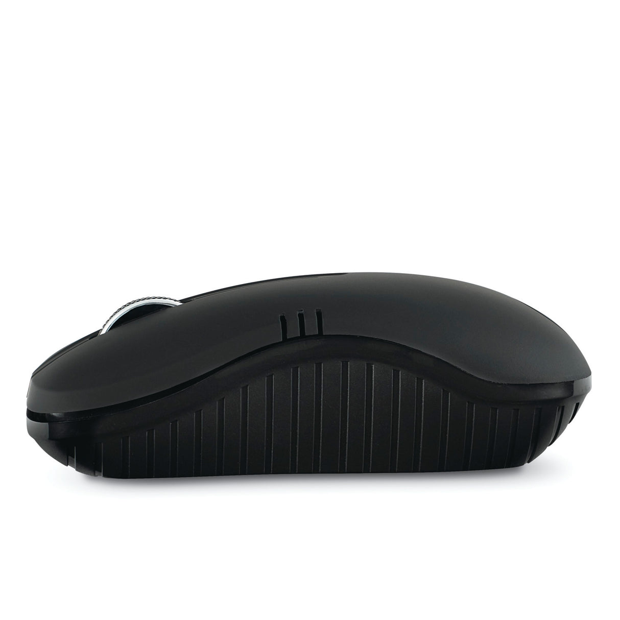 Verbatim Commuter Series Cordless Optical Computer Mouse, 3 Buttons, 2.4 GHz, Matte Black