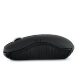 Verbatim Commuter Series Cordless Optical Computer Mouse, 3 Buttons, 2.4 GHz, Matte Black