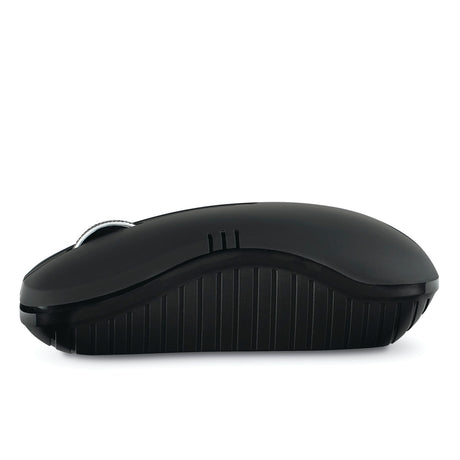 Verbatim Commuter Series Cordless Optical Computer Mouse, 3 Buttons, 2.4 GHz, Matte Black