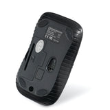 Verbatim Commuter Series Cordless Optical Computer Mouse, 3 Buttons, 2.4 GHz, Matte Black