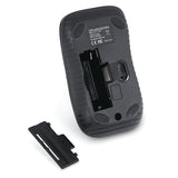 Verbatim Commuter Series Cordless Optical Computer Mouse, 3 Buttons, 2.4 GHz, Matte Black