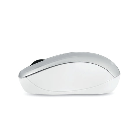 Verbatim Cordless Blue-LED Silent Computer Mouse, Ergonomic, 3 Buttons, 2.4 GHz, Silver