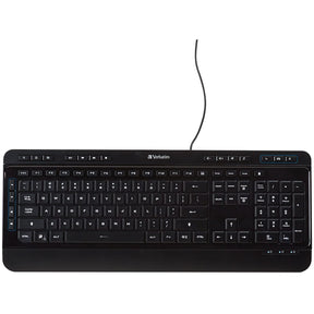 Verbatim Illuminated Wired Keyboard