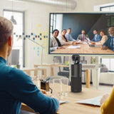 Toucan SC100 Connect Video Conference System HD with Conference Speaker and Detachable Camera, Black