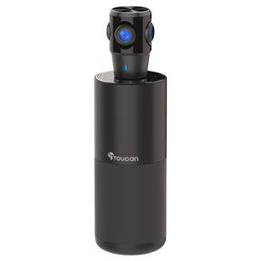 Toucan SC360 Video Conference System 360 with Auto Voice Tracking, Black