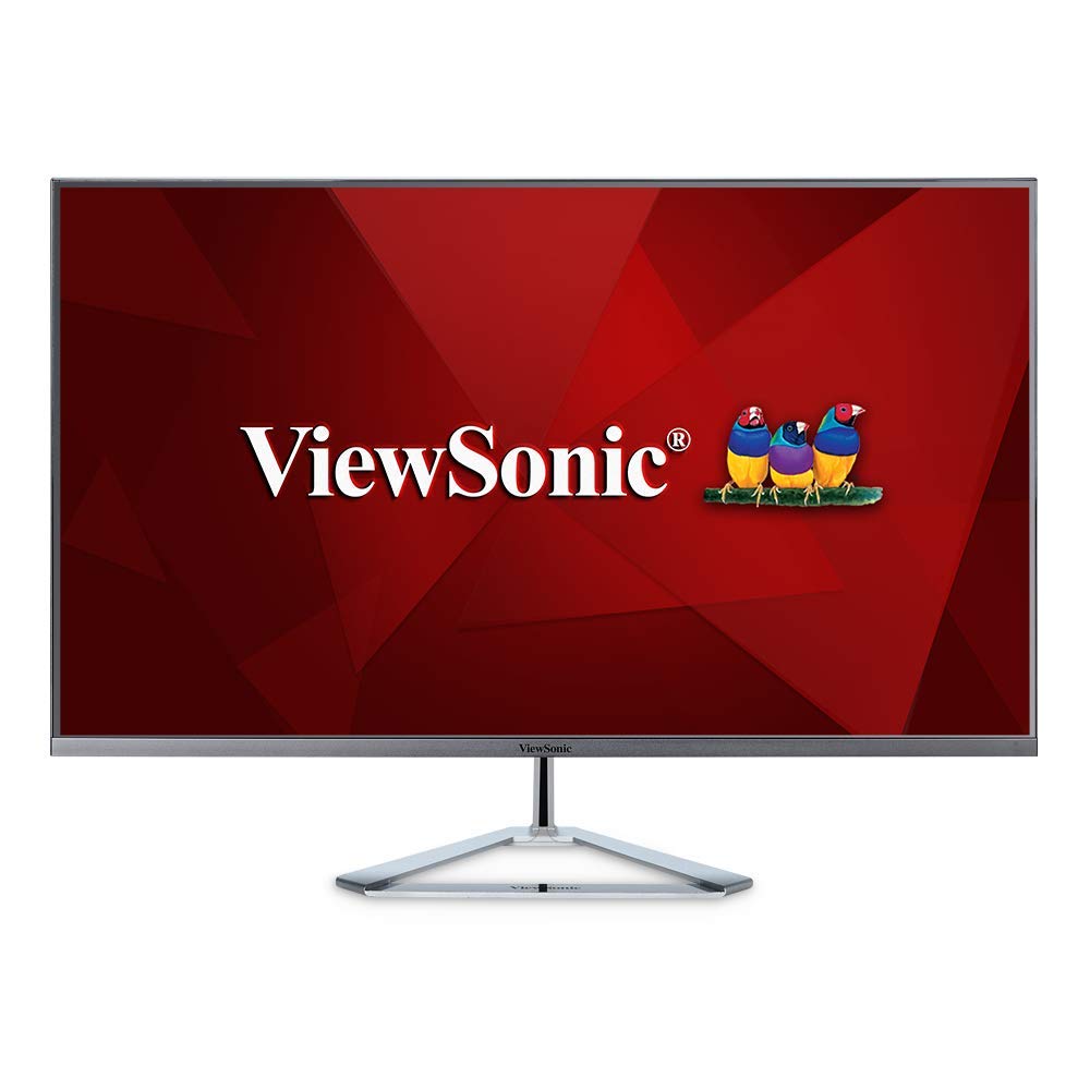 ViewSonic VX3276-2K-MHD-S 32" Frameless Widescreen IPS 1440p Monitor - Certified Refurbished