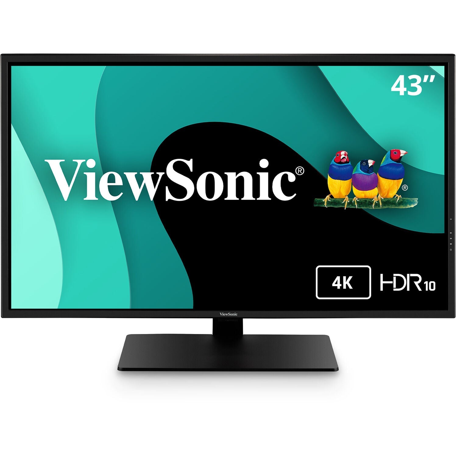 ViewSonic VX4381-4K-S 43" 16:9 4K HDR10 MVA Monitor - Certified Refurbished