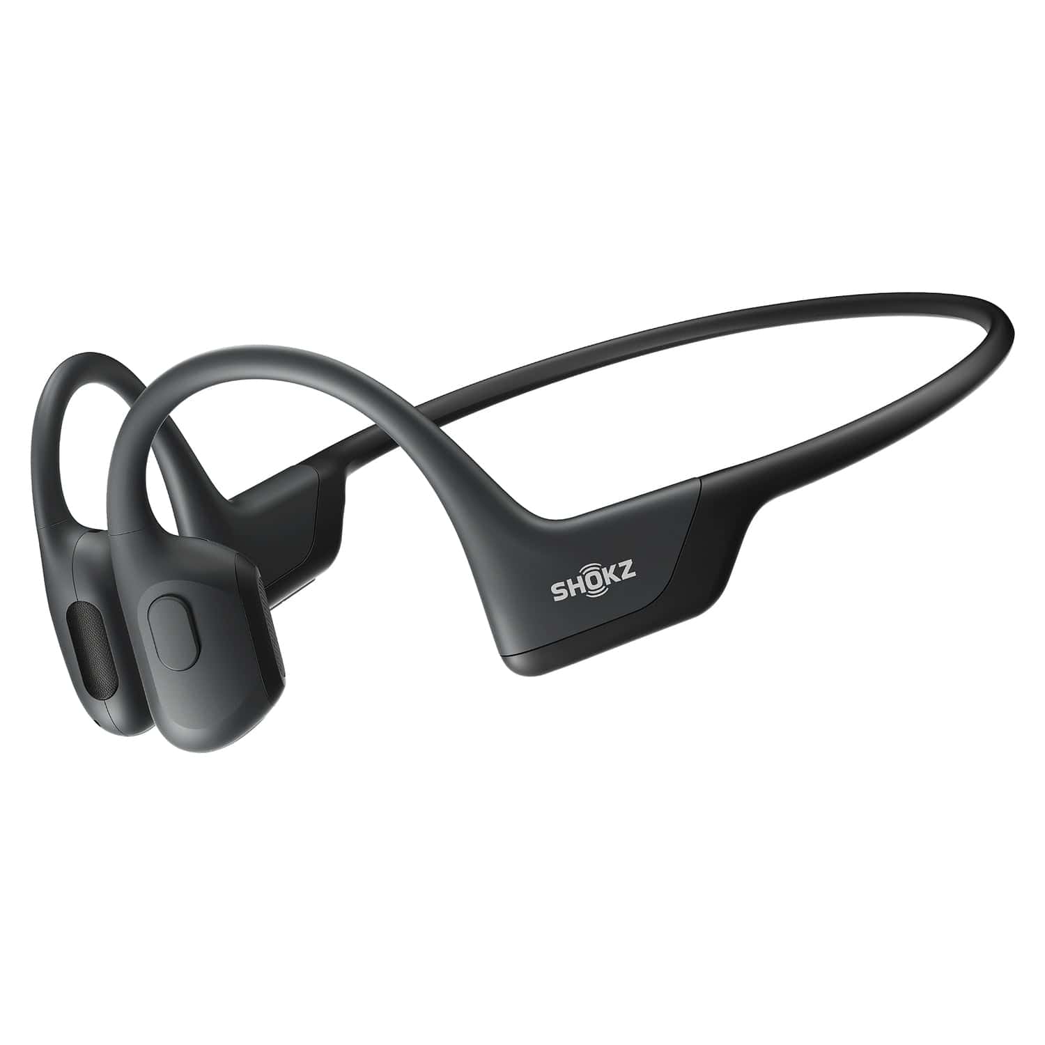 Shokz OpenRun Pro Premium Bone-Conduction Open-Ear Sport Headphones with Microphones, Black