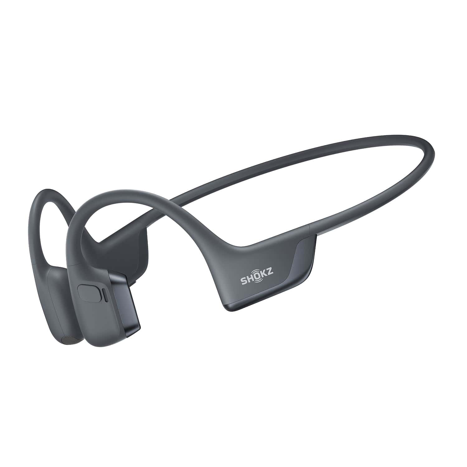 Shokz OpenRun Pro 2 Bone-Conduction Open-Ear Sport Headphones with Microphones, Black
