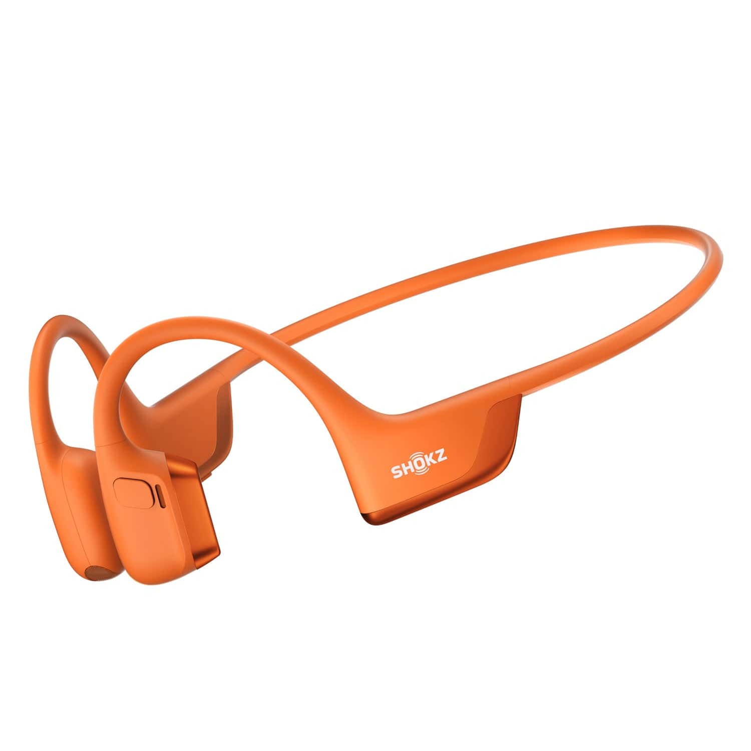 Shokz OpenRun Pro 2 Bone-Conduction Open-Ear Sport Headphones with Microphones, Orange