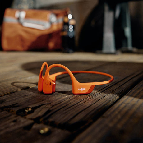 Shokz OpenRun Pro 2 Bone-Conduction Open-Ear Sport Headphones with Microphones, Orange