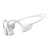 Shokz OpenRun Pro 2 Mini Bone-Conduction Open-Ear Sport Headphones with Microphones, Silver