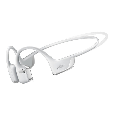 Shokz OpenRun Pro 2 Mini Bone-Conduction Open-Ear Sport Headphones with Microphones, Silver