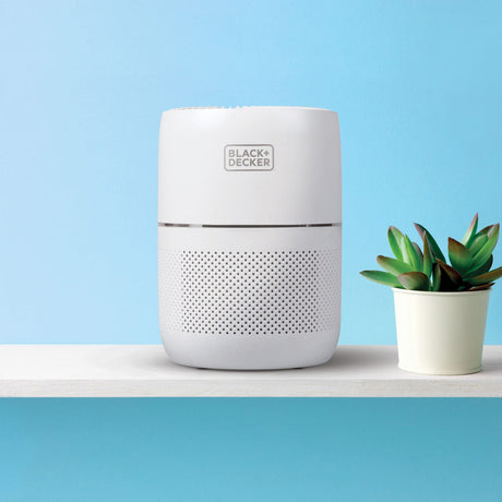 Black+Decker HEPA Tabletop Air Purifier with 3-Stage Filtration System, BAPT02