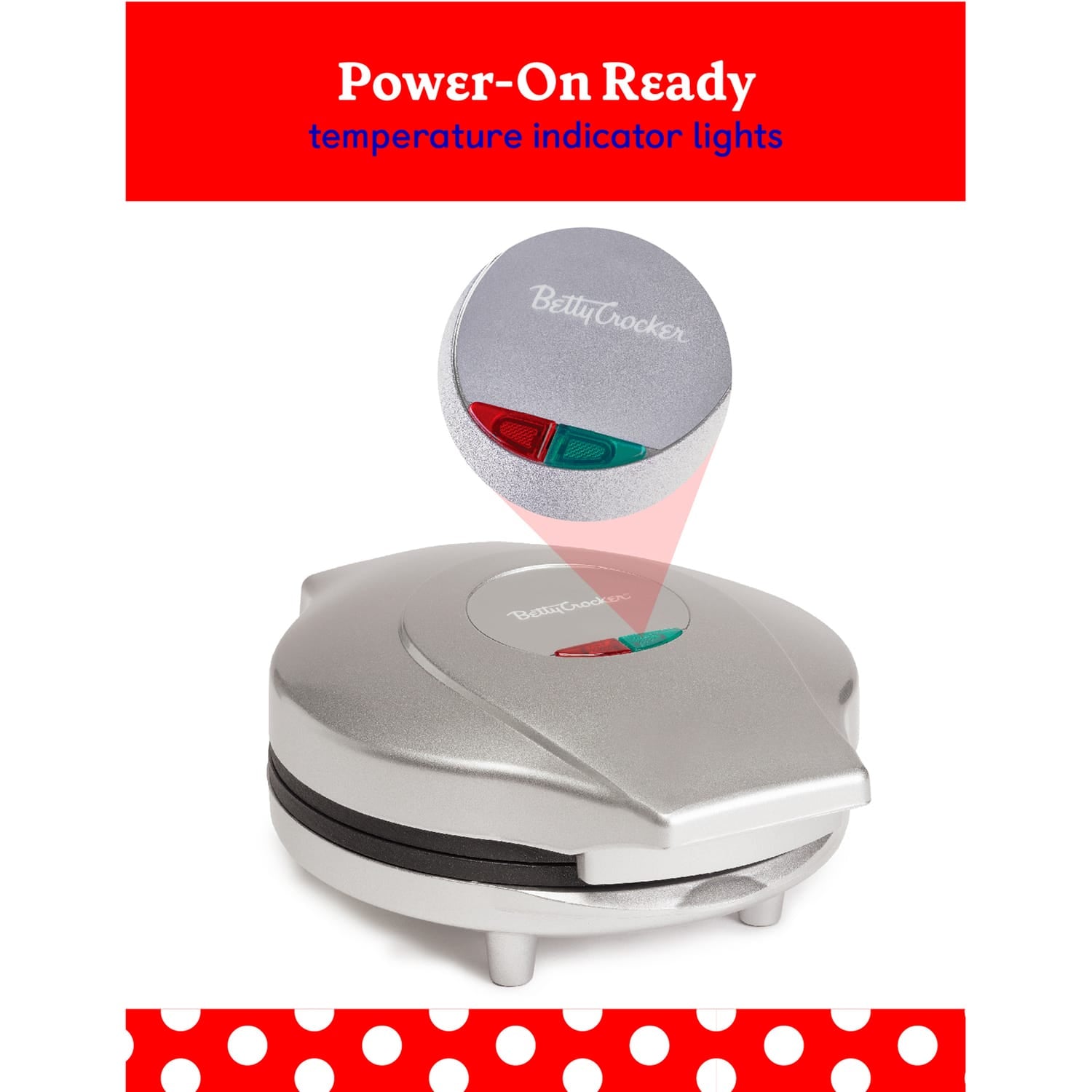 Betty Crocker 8-In. Indoor Electric Travel Nonstick Pizza Maker Plus with Insulated Travel Bag, Silver