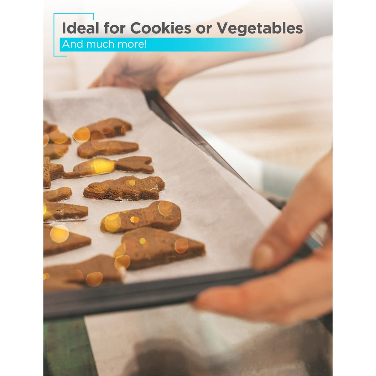 Black+Decker 3-Piece Carbon Steel Baking Sheet Set