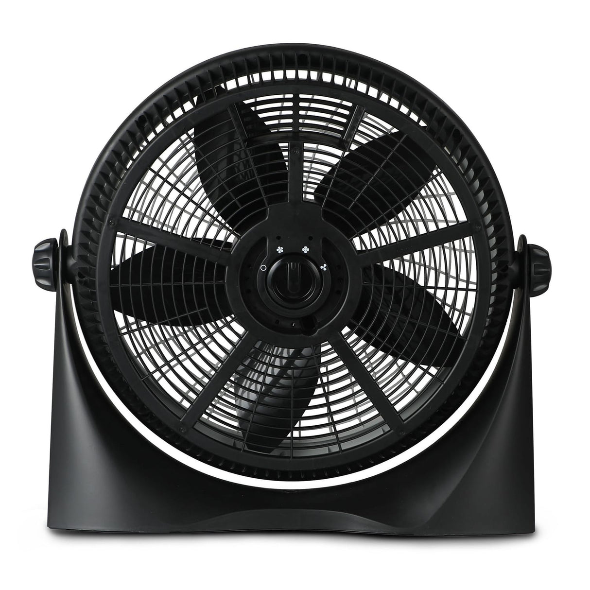 Black+Decker BFF16B 16-In. 3-Speed Portable Floor Fan with Adjustable Tilt, Black